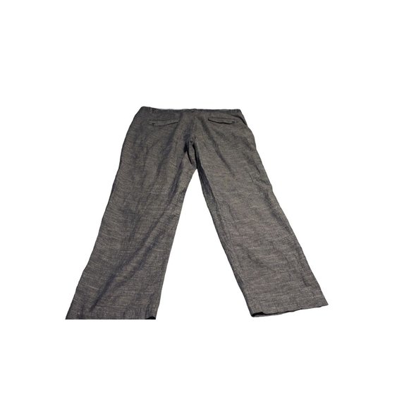 Paulo Solari Modern Fit Sz 40"x30.5" Linen Blend Lightweight Blue Casual Pants - Picture 2 of 11